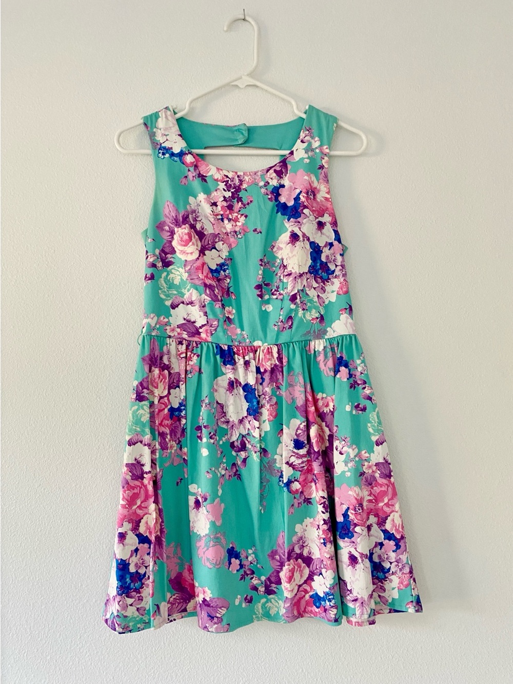 Garden Floral Sleeveless Dress